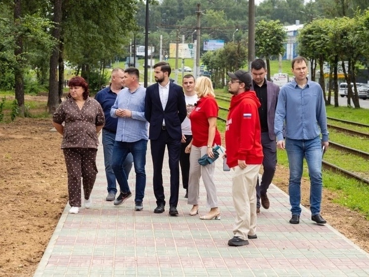 На бульваре Рыленкова в Смоленске завершены работы по благоустройству