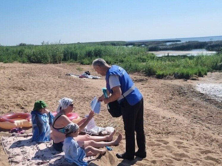 На пляже «Морские Дубки» прошёл профилактический рейд