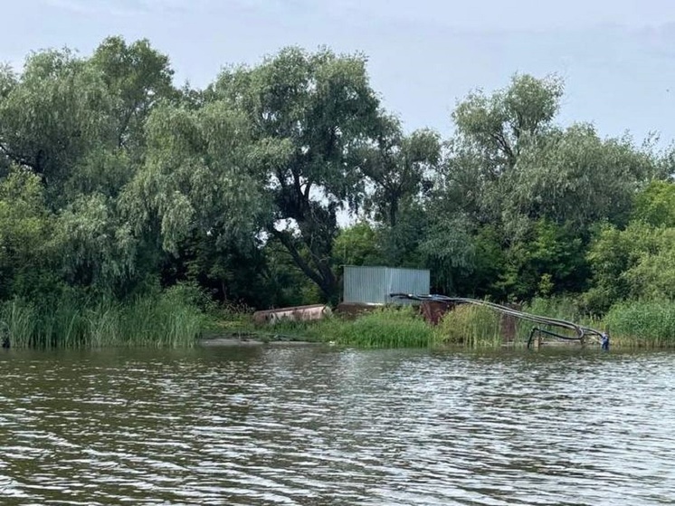 В Курганской области незаконно брали воду Тобола и устраивали свалки на берегу