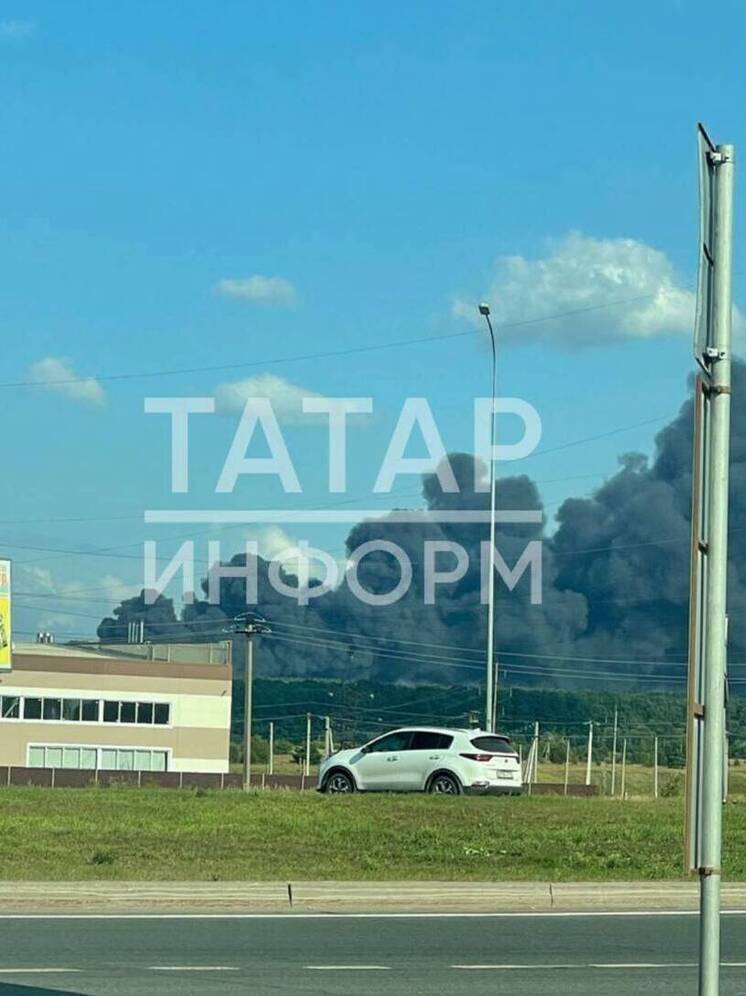Выяснилась причина пожара днем в Нижнекамске