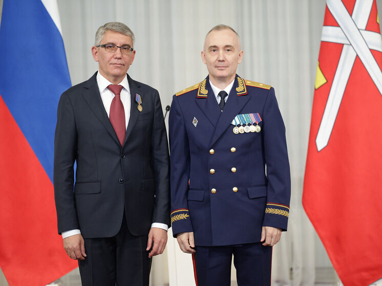 Миляев награжден медалью Следкома