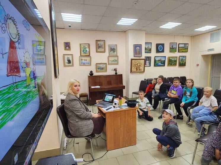 В библиотеке Протвино прошёл детский мастер-класс, посвященный работе с нейросетями