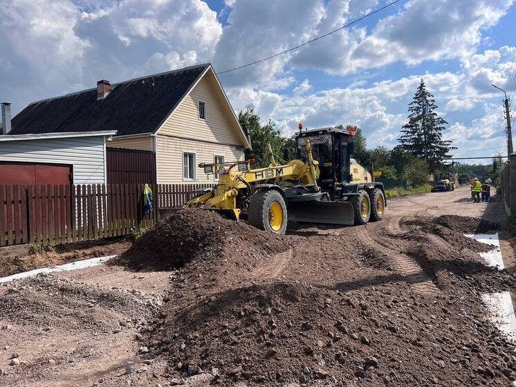 Капремонт дорог в микрорайоне Шабаны: работы на финишной прямой