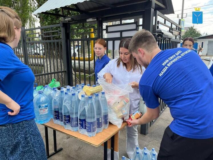 Завершился сбор гумпомощи для жителей дома на улице Блинова