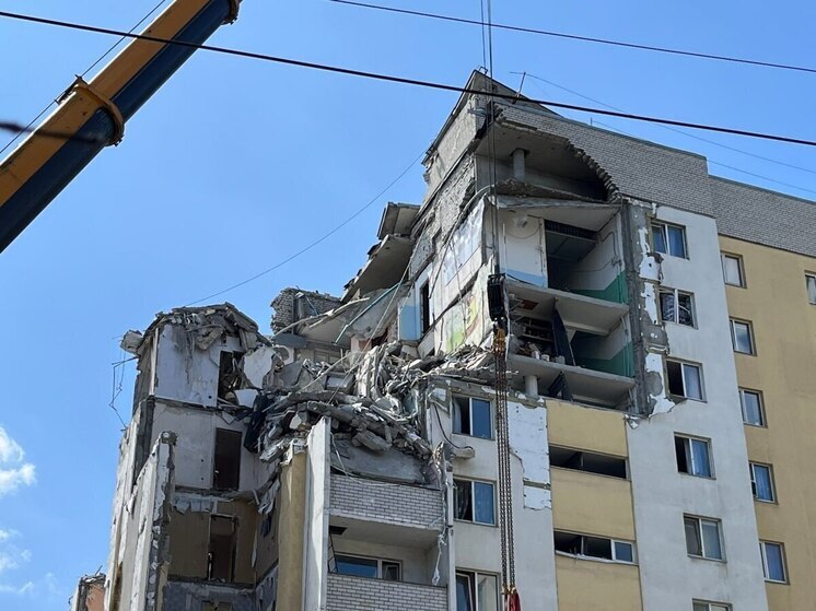Корреспондент "МК в Саратове" увидел, что осталось от дома на Блинова
