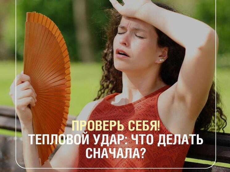 Как псковичам действовать при тепловом ударе