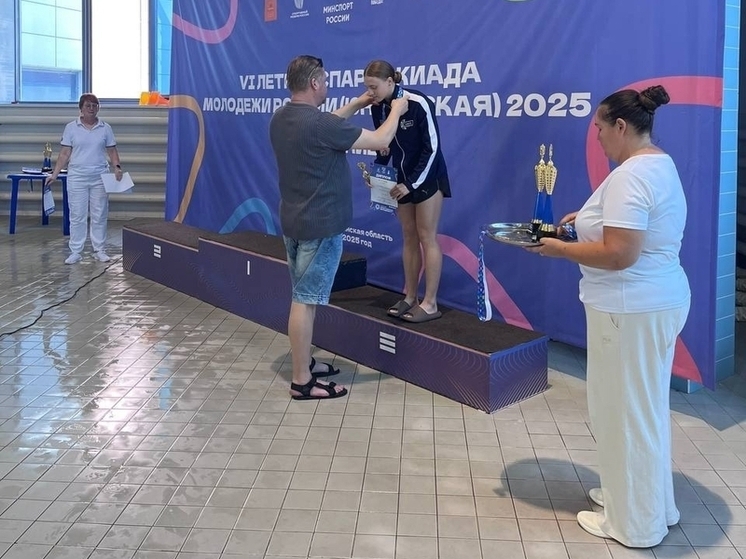 Северянка взяла бронзу на финале VI летней Спартакиады молодежи России по плаванию