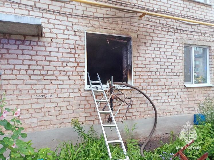 В Башкирии во время пожара скончался мужчина-инвалид