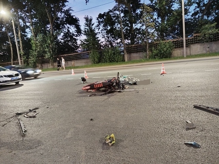 В Вологде в дорожной аварии погиб 14-летний мотоциклист