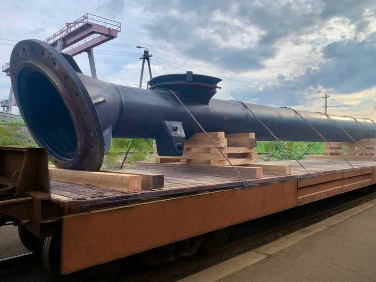 КрасЖД доставила нестандартный груз для горнодобывающей промышленности Забайкалья