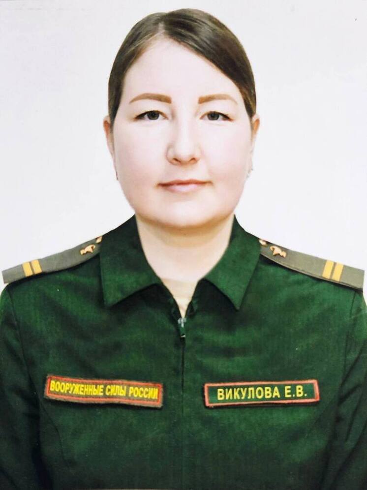 Уроженка Забайкалья Елена Викулова удостоена медали за СВО