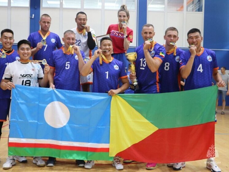 Забайкальские огнеборцы выиграли чемпионат МЧС по волейболу