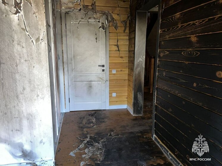 Очередной пожар произошёл в Томской области