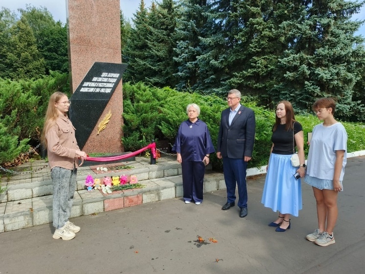 Детский омбудсмен Орловской области почтил память детей Донбасса