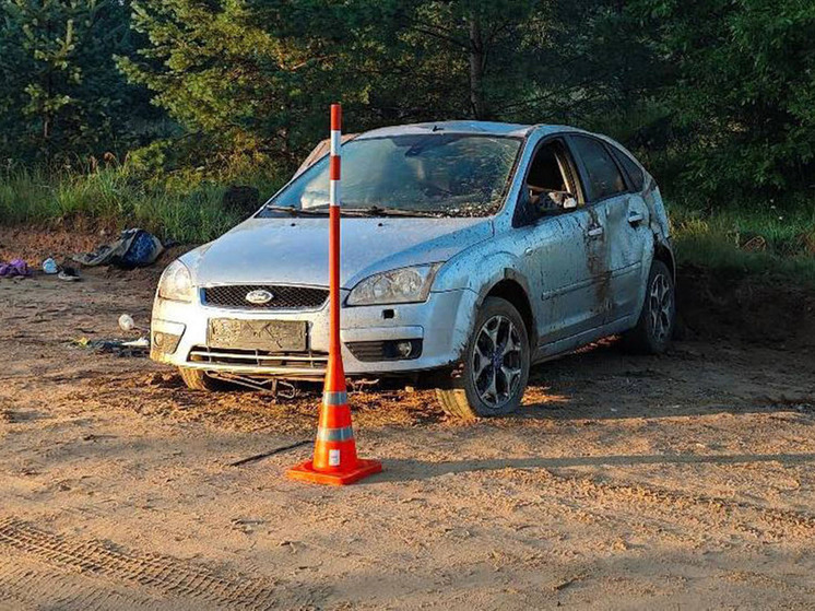 В Демянском округе улетел в кювет 23-летний водитель «Форда»