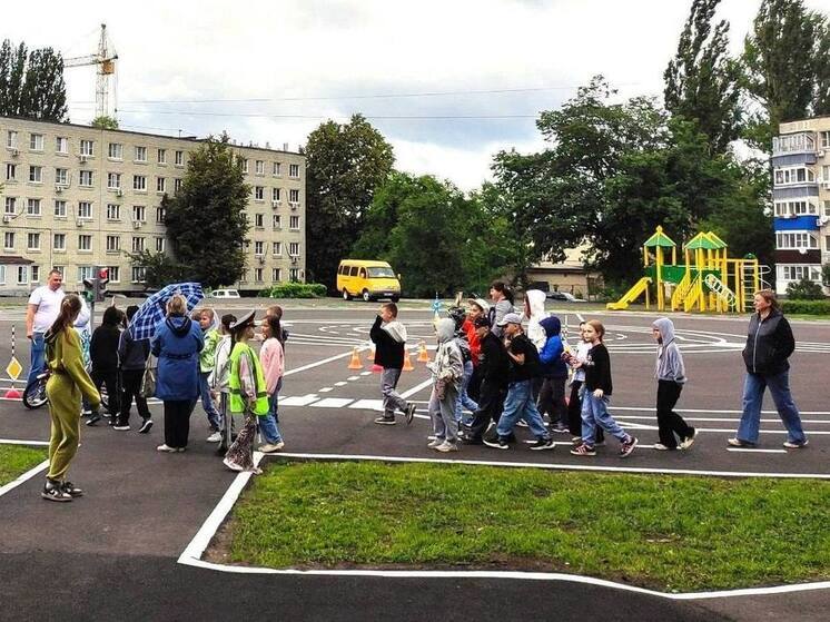 Курчатовские школьники прошли квест по правилам дорожного движения