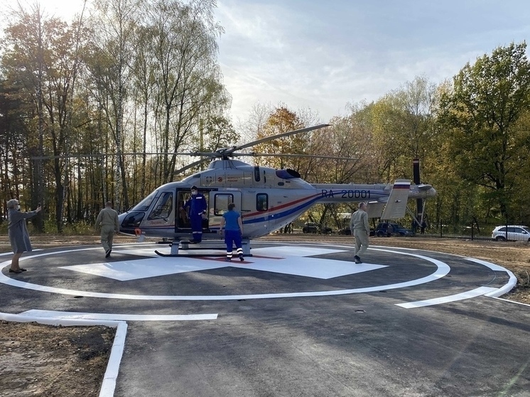 Калужская санавиация перевезла 60 человек