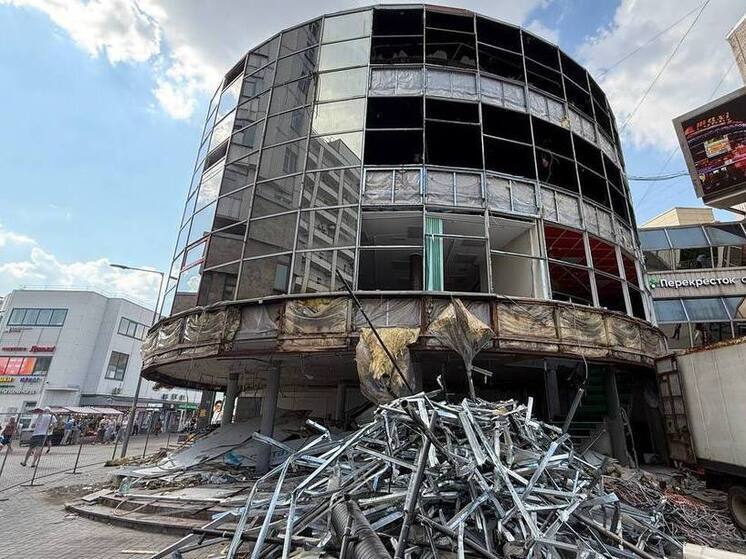 Бывший владелец ТЦ у метро «Приморская» мешает сносу здания