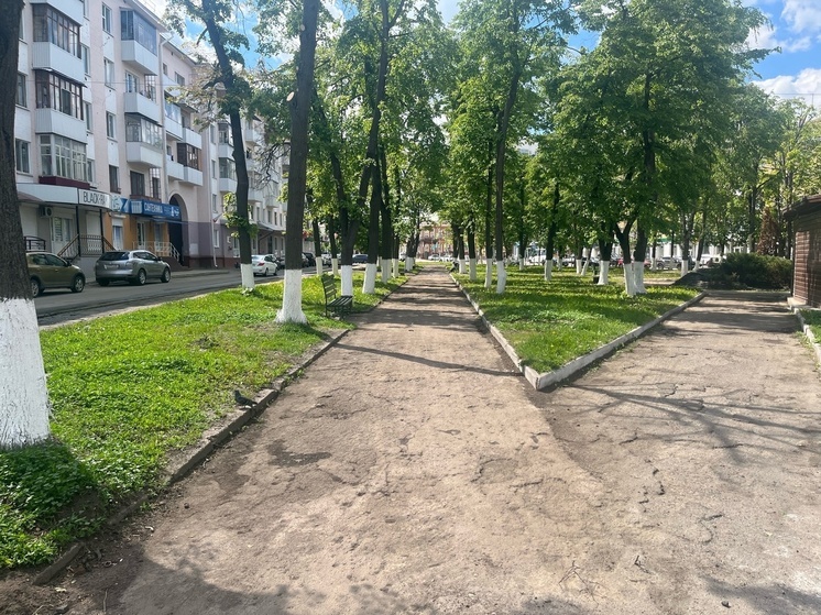В Орловской области продолжают благоустраивать общественные территории