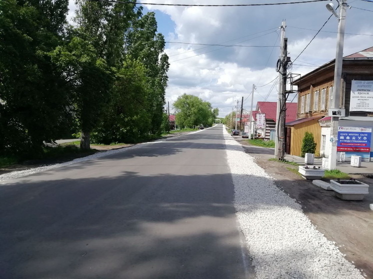 Дорогу в Романовке отремонтировали на пять месяцев раньше