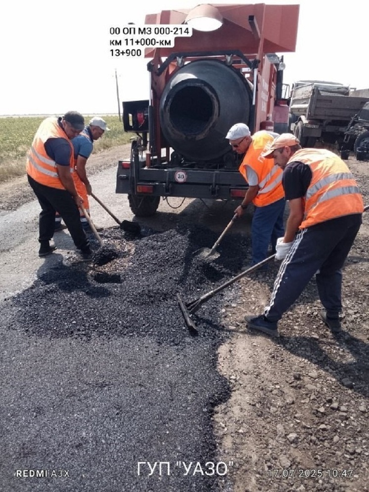 В Запорожской области отремонтировали дороги в Бердянске и двух сёлах