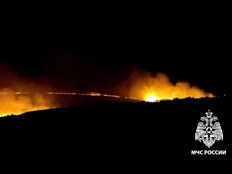 Запах дыма по всему краю возник из-за ночного пожара в Невинномысске