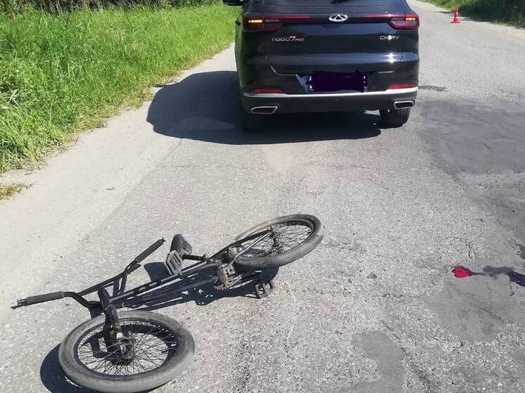 В Пестово 25-летняя девушка за рулем Chery Tiggo сбила 14-летнего велосипедиста