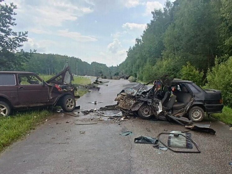 В аварии в Бабынинском районе пострадали двое