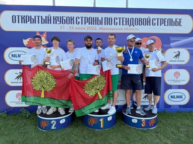 Липецкие стрелки взяли золото и серебро на Кубке страны