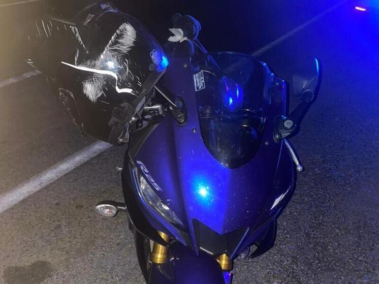 На подъезде к Ставрополю в ДТП пострадала мотоциклистка