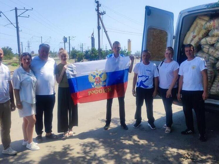 Шефы из Краснодарского края направили гумпомощь в Геническ