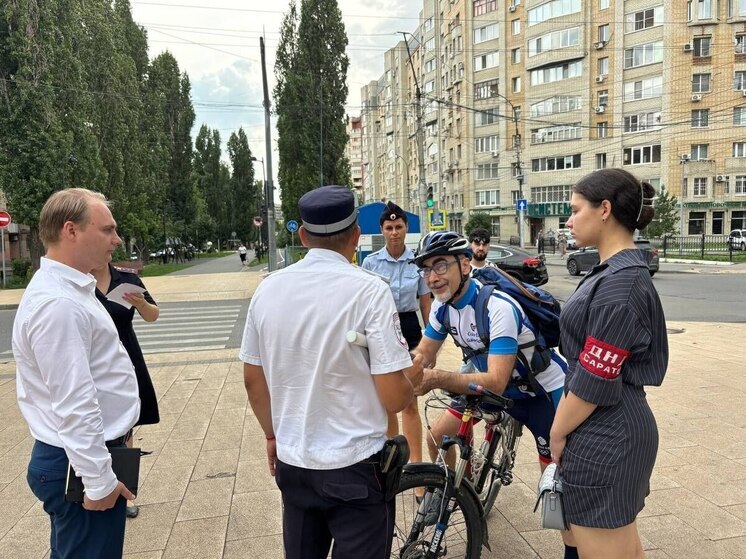 В Саратове выявили сотни нарушителей среди водителей самокатов и велосипедов