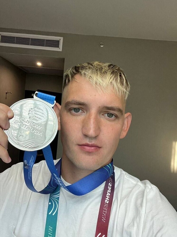 Липецкий спортсмен завоевал серебро на Чемпионате мира по плаванию
