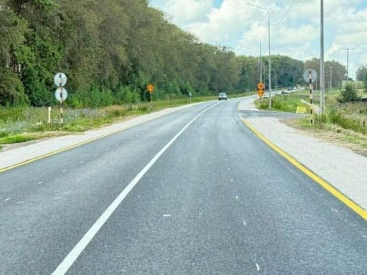 В Башкирии завершили ремонт дороги, вложив 33 млн рублей