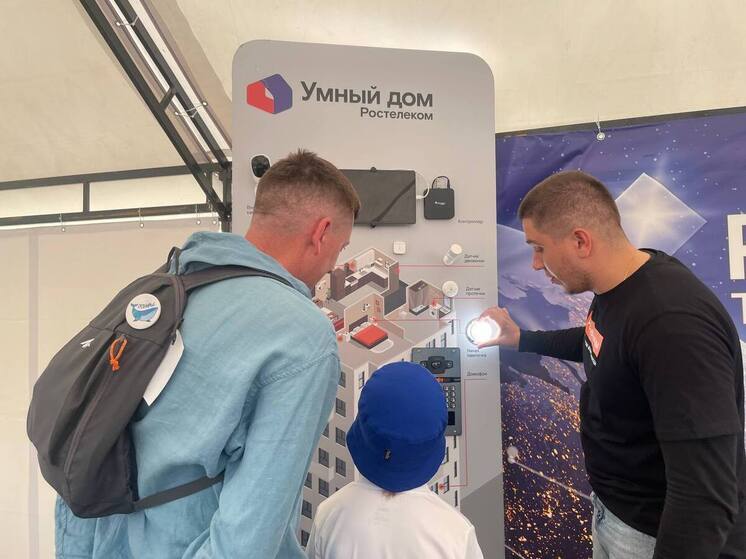 «Ростелеком» презентовал умные и безопасные сервисы на праздновании Дня города в Северодвинске