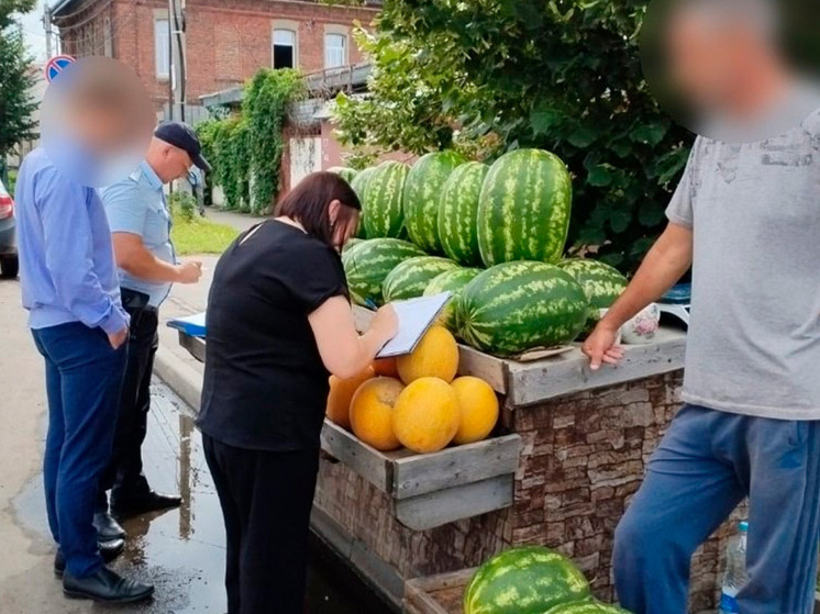 В Тамбове незаконная уличная торговля принесла 14 протоколов за два дня