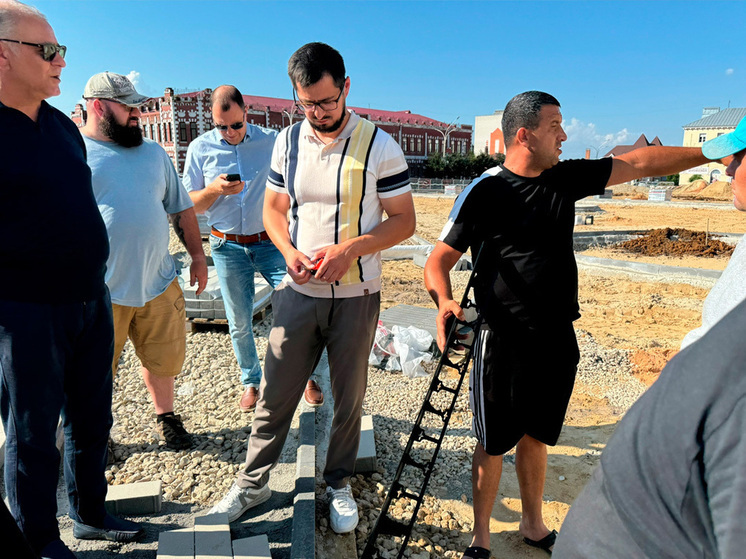 В Тамбовской области обновляют площадь одного из городов