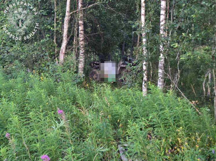 12-летняя девочка погибла, управляя квадроциклом в Тверской области