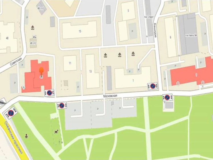 Во Владивостоке запретят стоянку на улице Московской для улучшения проезда