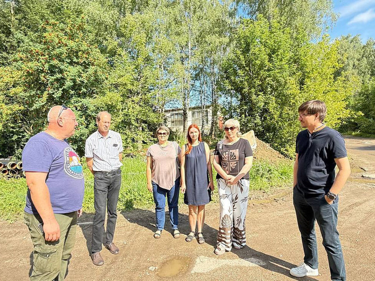 В Пригорском под Смоленском обновляют тепловые сети