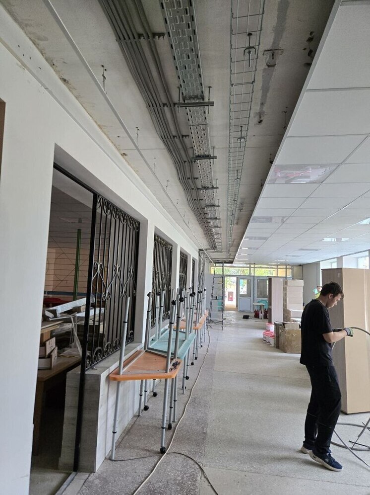 На ремонте школы в Детчино сменился подрядчик