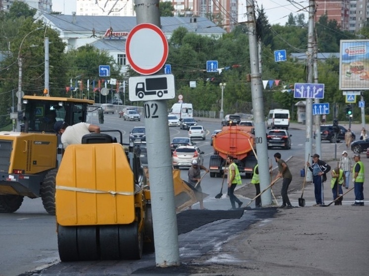 В Иванове в текущем сезоне отремонтируют 4,5 тысяч кв метров тротуаров