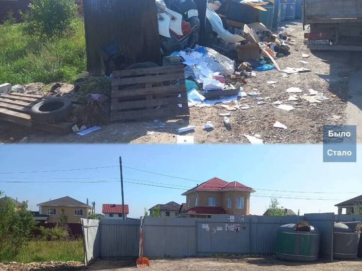 В Калуге продолжается война с несанкционированным мусором