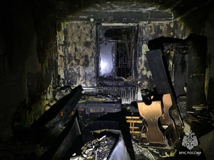 В Уфе при пожаре один человек погиб и два пострадали