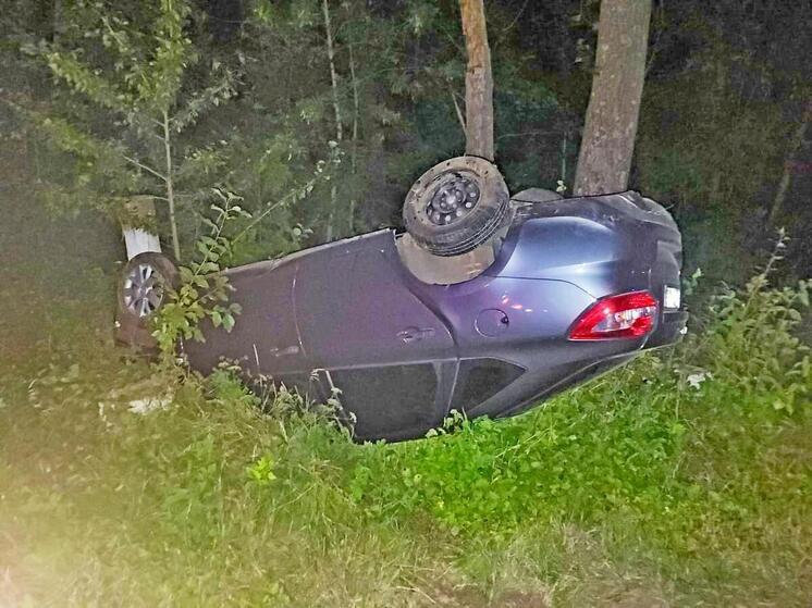 Под Воронежем легковушка съехала в кювет: автоледи в больнице