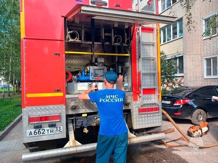 Кондиционер стал причиной пожара в Муроме