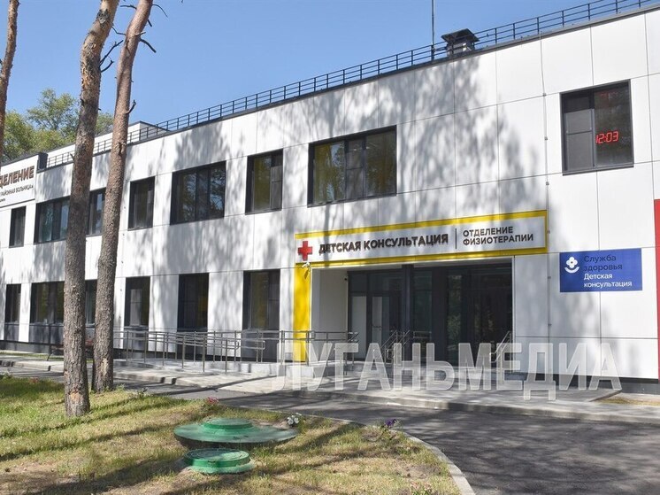 В Новоайдаре завершается строительство детского отделения  окружной больницы