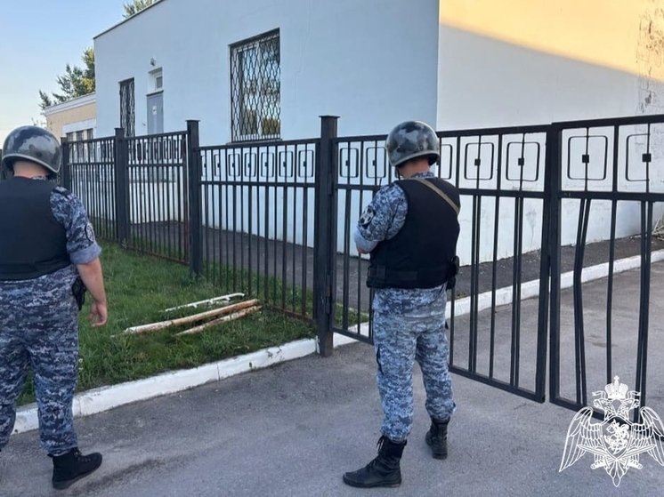 Росгвардейцы предотвратили кражу в липецкой школе