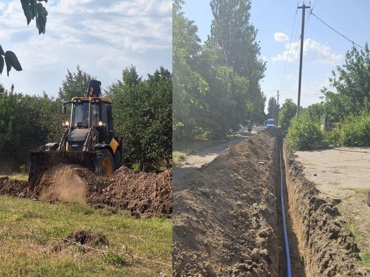 Севастополь модернизирует водопроводную сеть в запорожских сёлах