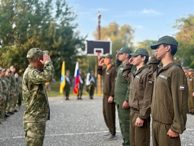 В Калмыкии стартовала пятая смена «Воина»